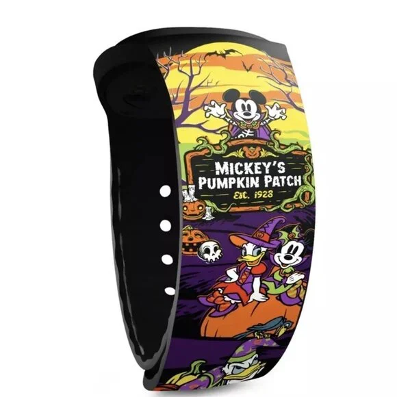 Disney Mickie Jack-o'-Lantern MagicBand+ Limited Magic Band Plus Unlinked New - Picture 2 of 3